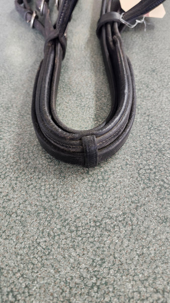 Silverleaf Dressage Double Bridle - Full
