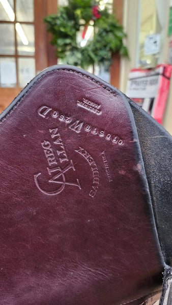17.5" Greg Allen Custom Monoflap Dressage Saddle