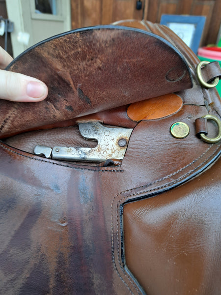 17.5" Duett Companion 2 Fox Hunter all purpose english saddle