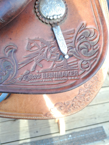 16" Don Leson Reinmaker Reining Saddle