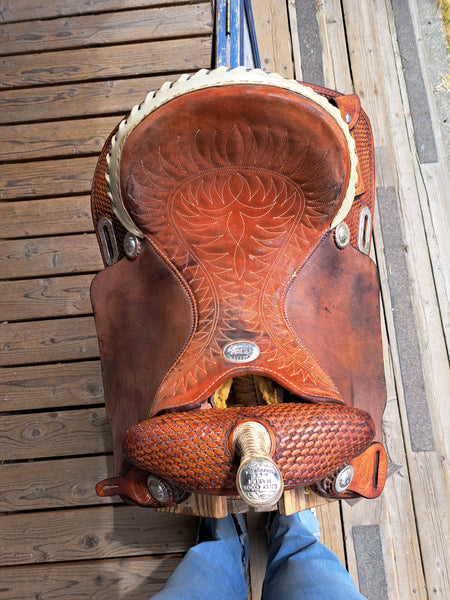 15" Billy Cook Barrel Saddle