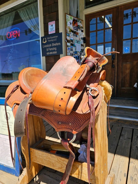 16" John Willemsma Custom Wade Ranch Roper Saddle