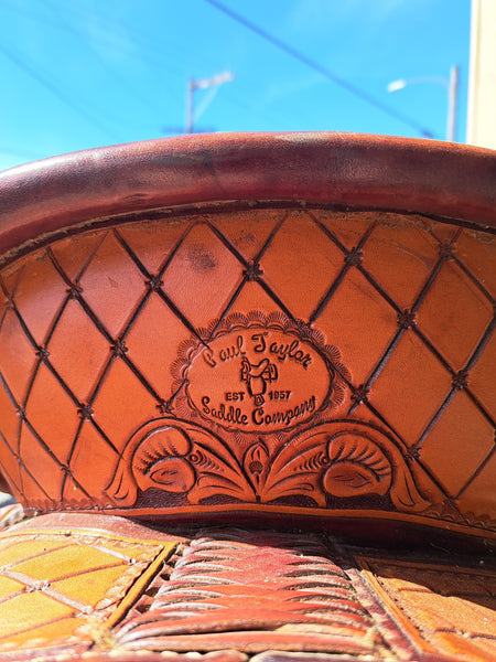 14" Paul Taylor Barrel Saddle