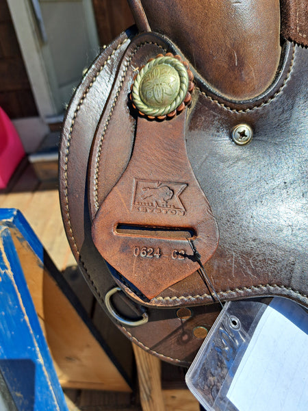 15" Keyston Western Saddle