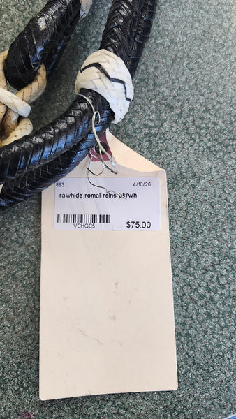 Rawhide Romal Reins