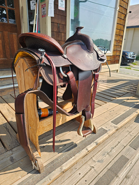 16" Crates Western Cordura Trail Saddle