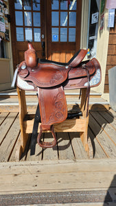15" Dakota Saddlery All Around Western Saddle