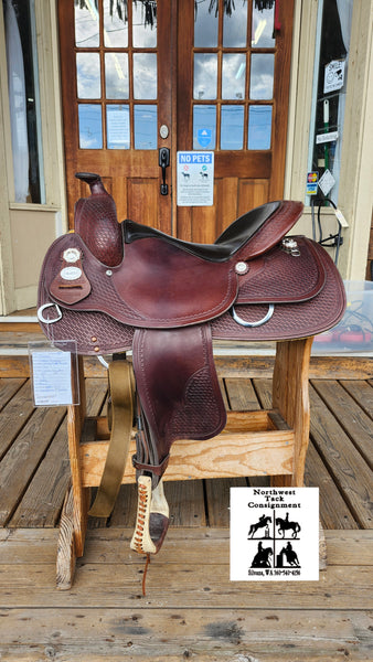 16" Crates Classic Reining Saddle