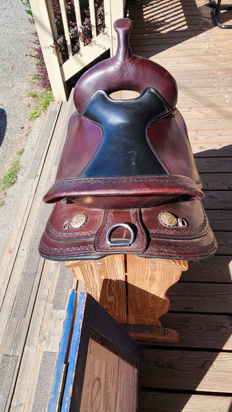 16" Circle Y Oasis Arabian Flex Lite Trail Saddle