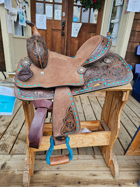 12" Double T Barrel Saddle