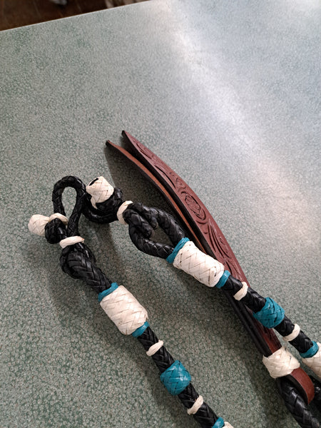 Braided Romal Reins