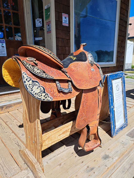 17" Showman Western Equitation Show Saddle