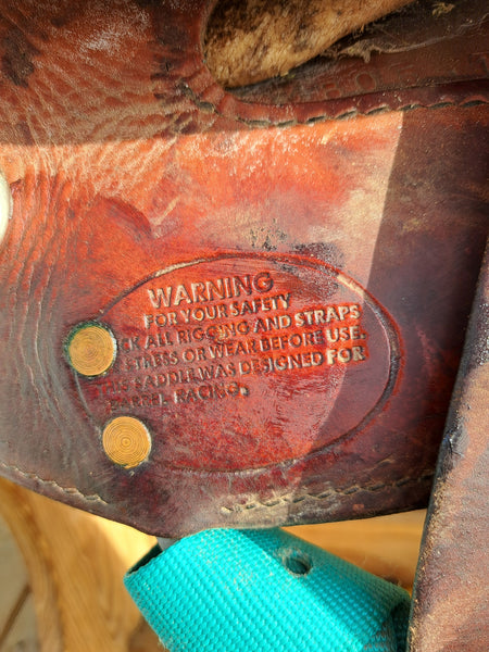 16" Circle Y Western Equitation Show Saddle