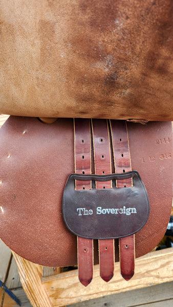 16.5" Crosby Sovereign Prix de Nations Close Contact Jump Saddle