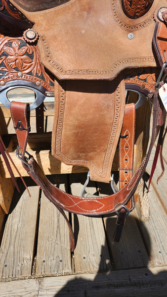 14.5" Corriente Custom Barrel Saddle