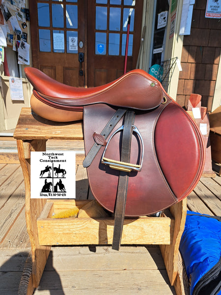 17.5" HDR Pro A/O English Saddle