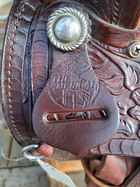 14" The American Western Pleasure Saddle