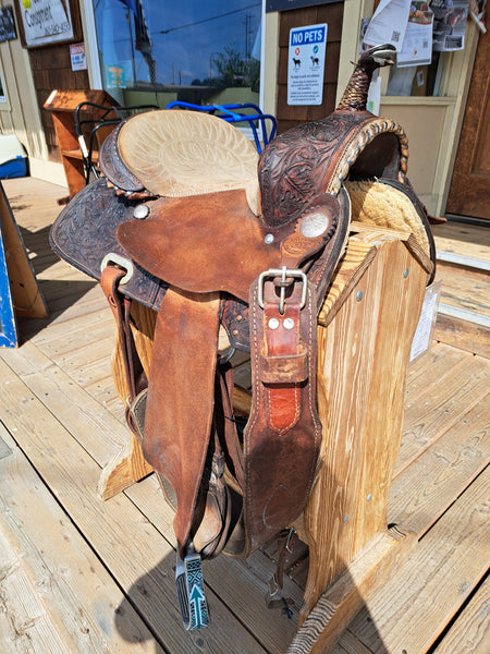 14.5" Billy Cook Barrel Saddle