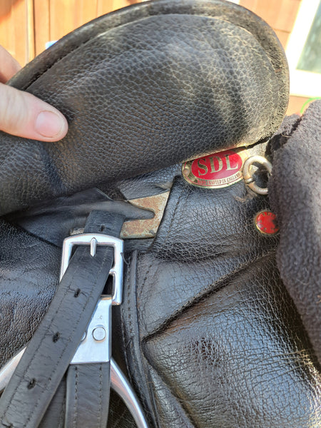 18.5" SDL Lemke Deluxe Dressage Saddle