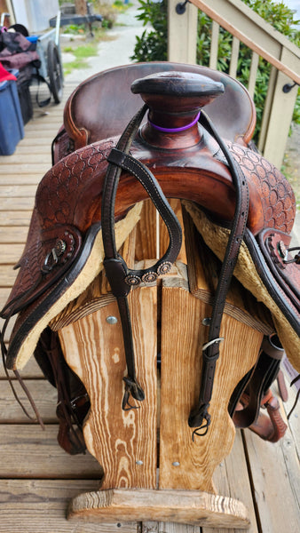 15" Bill Long Custom Ranch Saddle