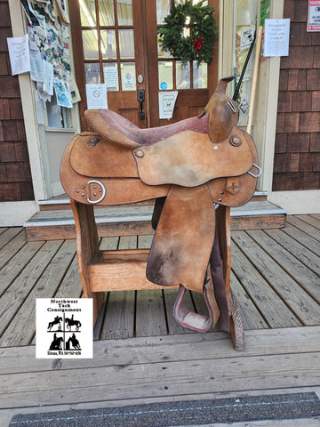 16" Schneiders Roughout Work and Trail II Saddle