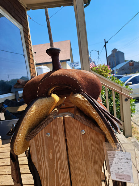 15" Burns Barrel Saddle