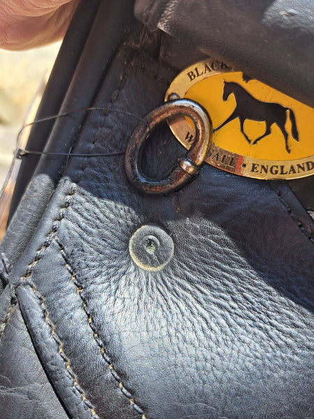 17.5" Black Country Eloquence Dressage Saddle
