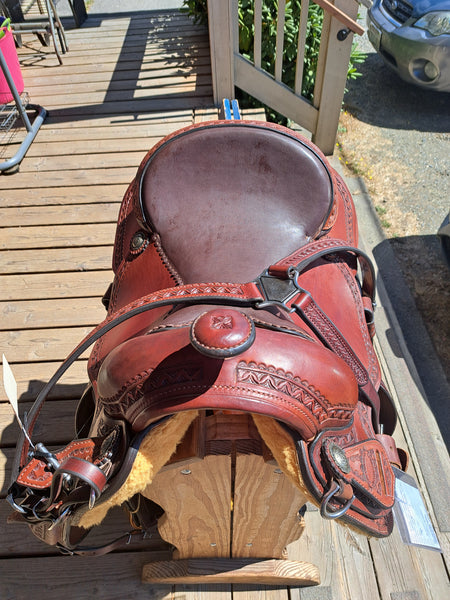 16" Mark Corcoran Custom Wester Dressage Saddle