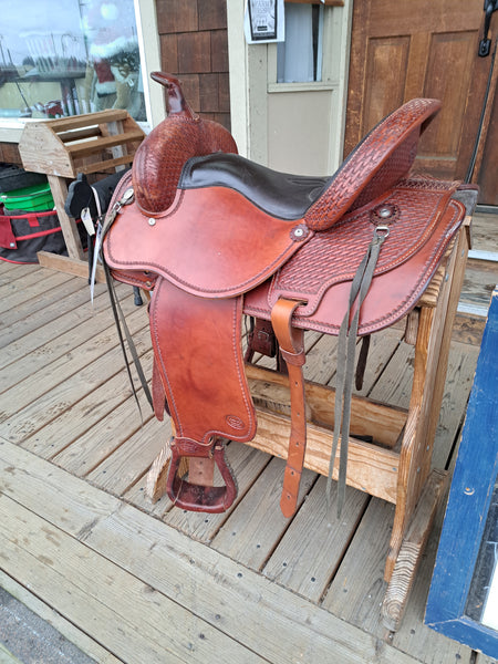 16" Courts Western Trail Saddle