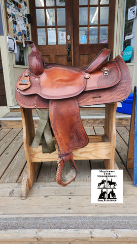 16" Crates Western Trail Saddle