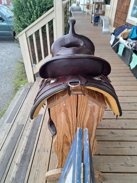 15" Circle Y Topeka Flex2 Trail Saddle