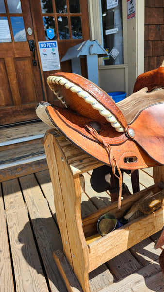 15" American Saddlery Barrel Racing Saddle