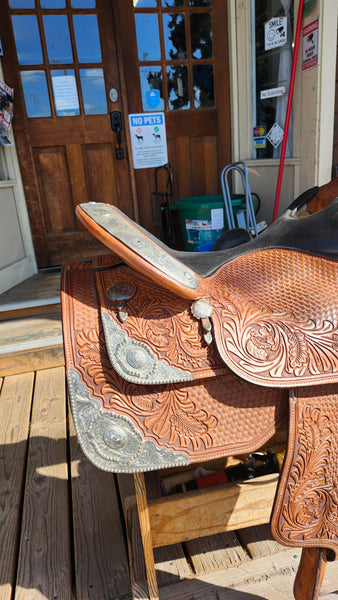 17" Dale Chavez Western Equitation Show Saddle