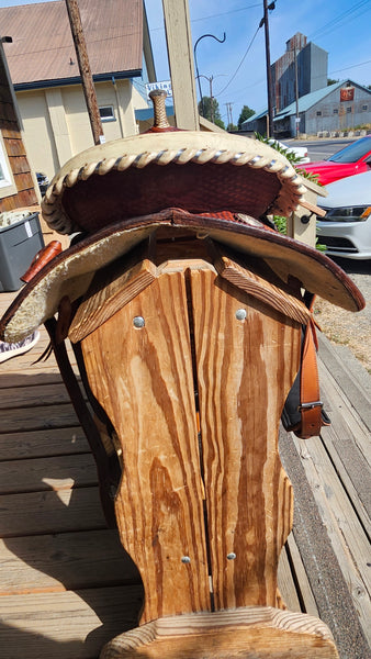 14.5" Billy Cook Barrel Saddle
