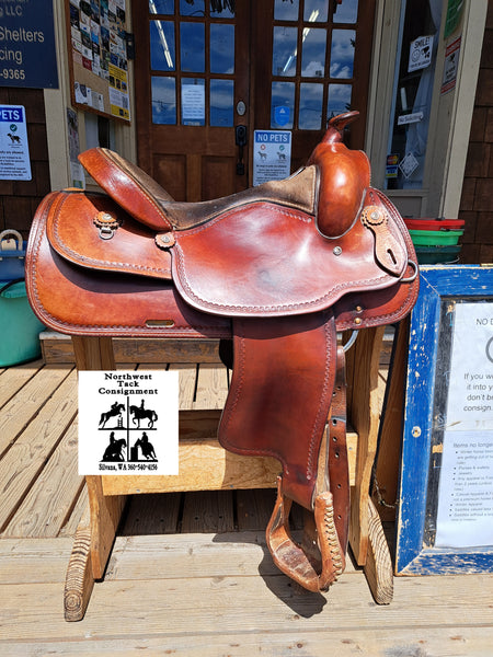 16" Crates Reining Saddle