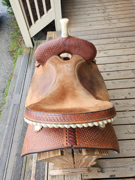 14" Crates Kim Landry Barrel Racing Saddle