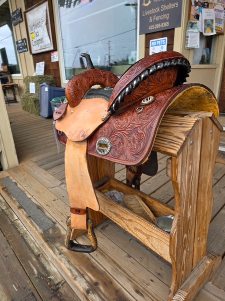 14.5" Alamo Barrel Saddle