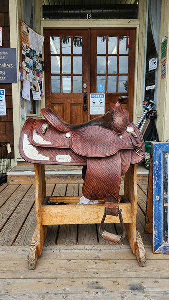 15.5" Crates Western Equitation Show Saddle