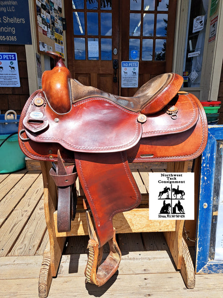 16" Crates Reining Saddle