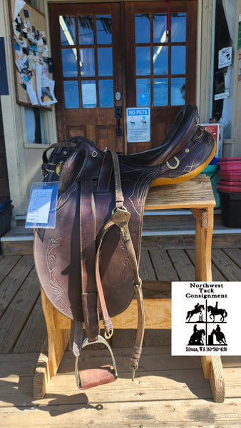 16.5" Syd Hill Suprema Bushmaster Elite Australian Saddle