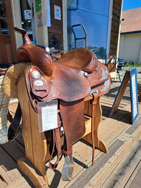 15" Crates Western Equitation Show Saddle