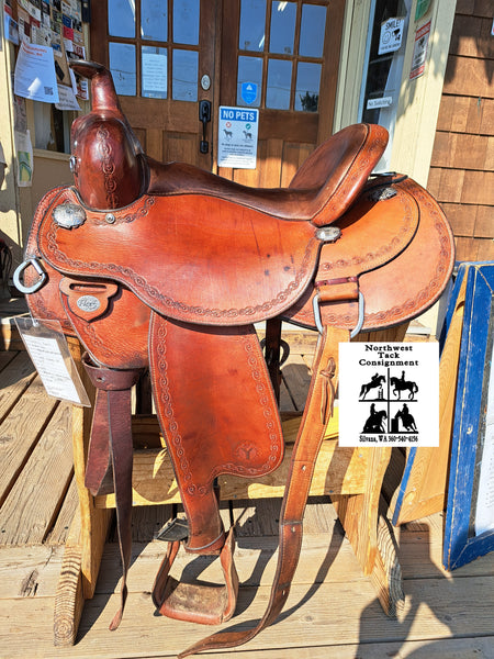 16" Circle Y Alpine Flex2 Western Trail Saddle