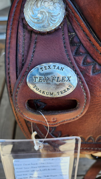 ON TRIAL 16" Tex Tan Tex-Flex Western Trail Saddle