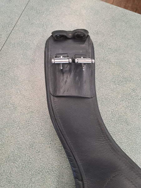26"Fairfax Leather dressage girth