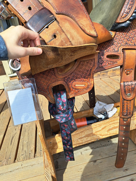 13" Three Forks Merril Barrel Saddle