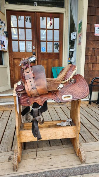 15.5" Billy Cook BW Barrel Saddle