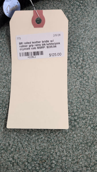 BR Rolled Leather Bridle