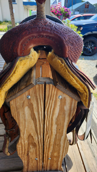 16" SRS Barrel Racing Saddle