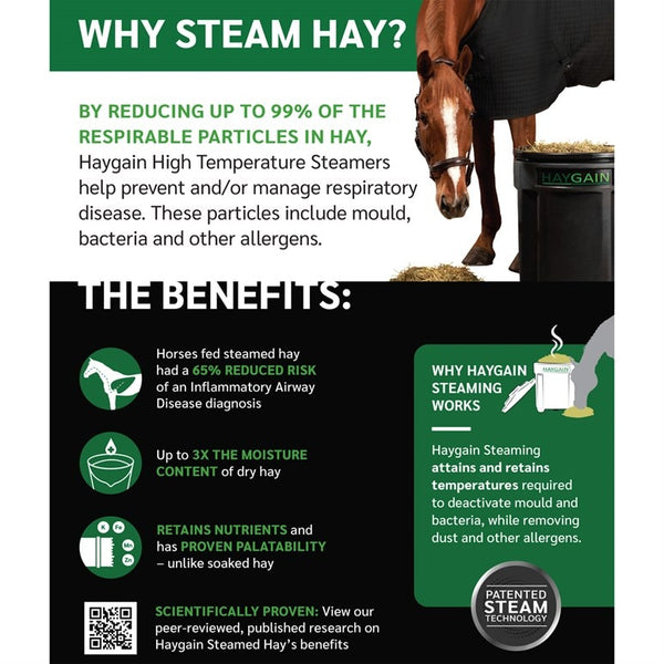Haygain Hay Steamer - STORE PICKUP ONLY