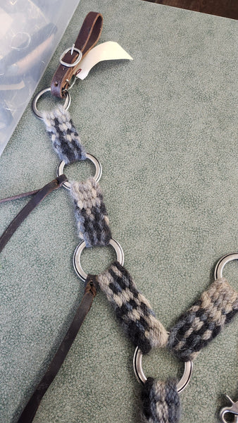 Mohair Breast Collar W/ Rings